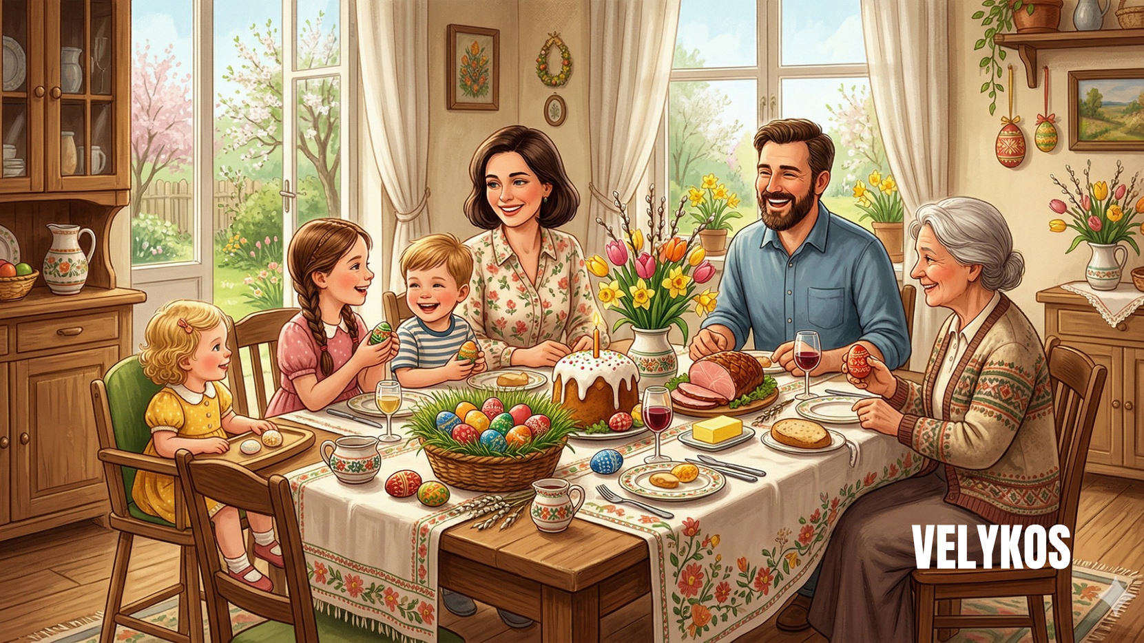Velykos – tai džiaugsmo, margučių ir gausių vaišių metas.