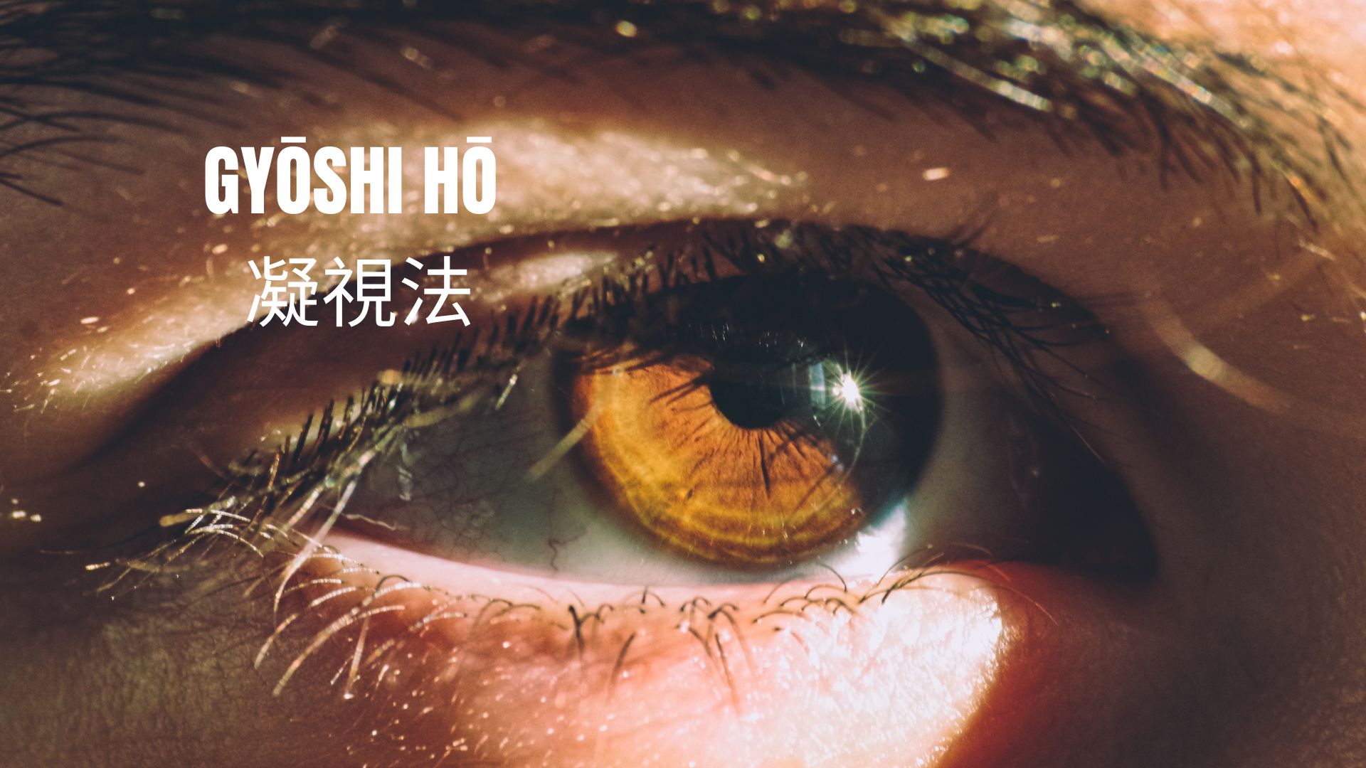 Gyōshi Hō 凝視法