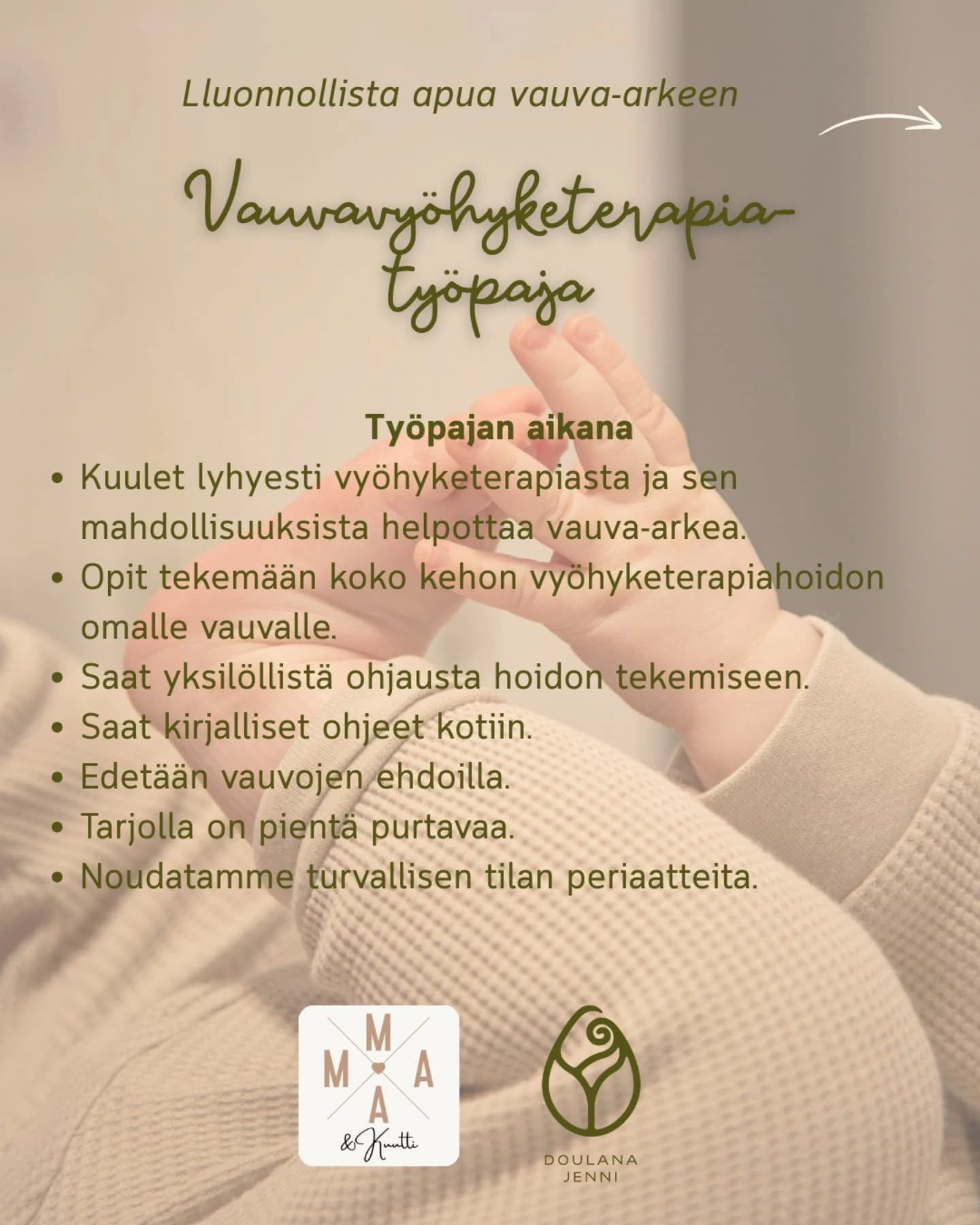 Vyöhyketerapiatyöpajat