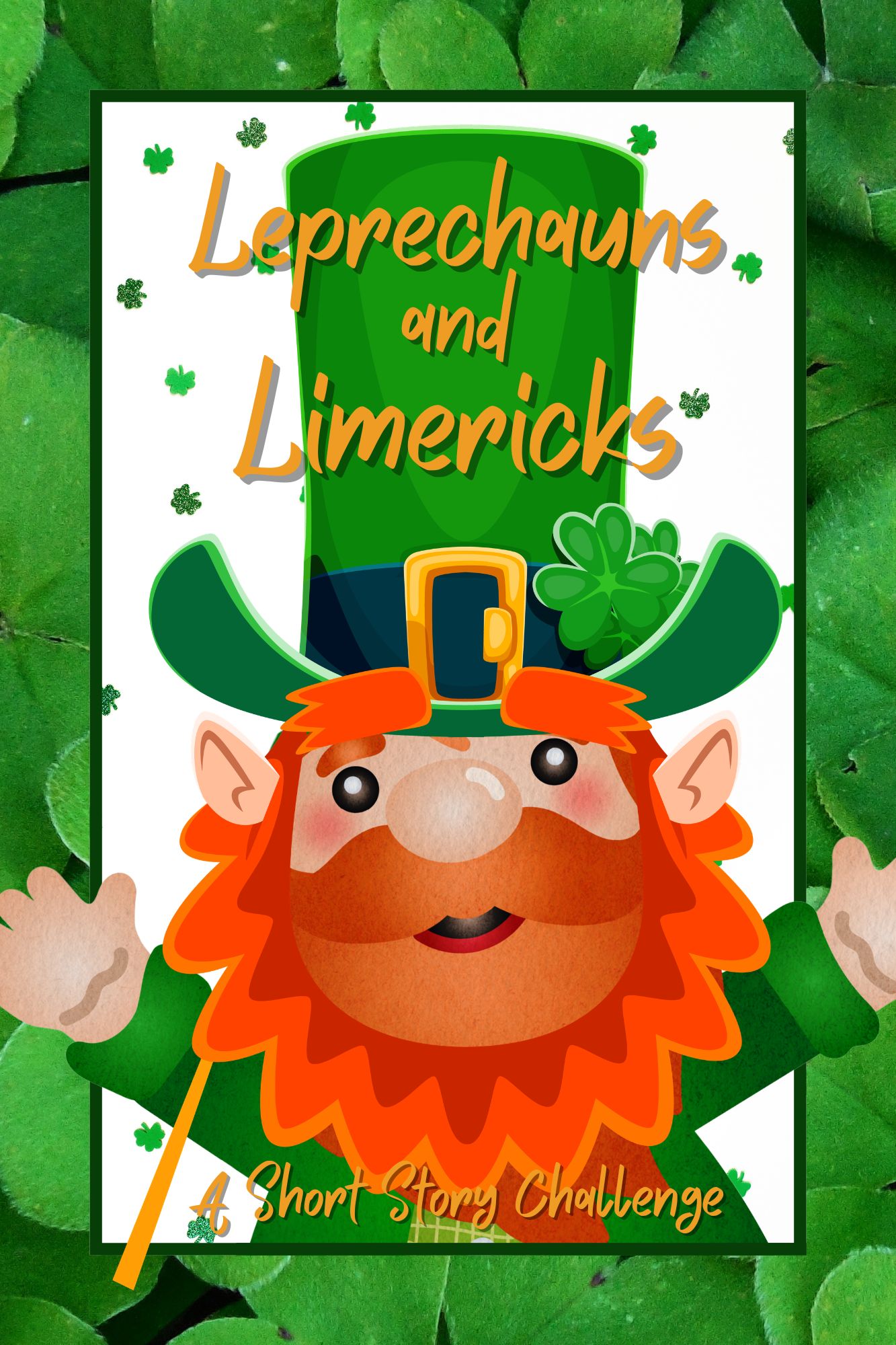 Theme image for Leprechauns and Limericks short story challenge