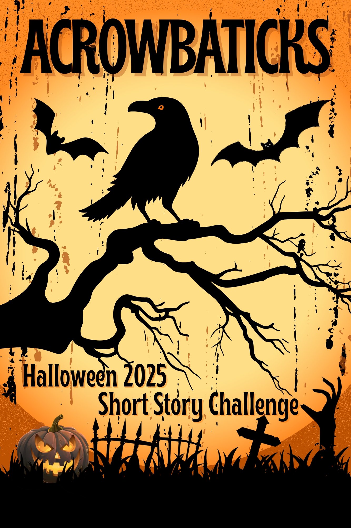 Theme image for acrowbaticks short story writing challenge
