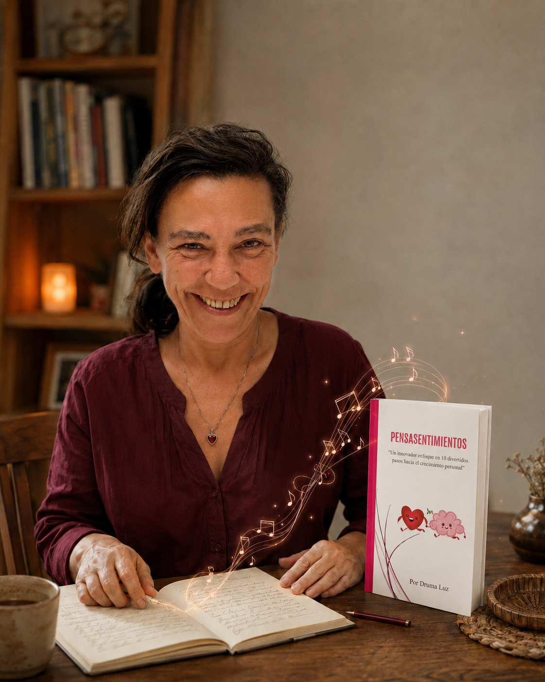 María Luz Jurdao, Druma Luz, creadora de Pensasentimientos