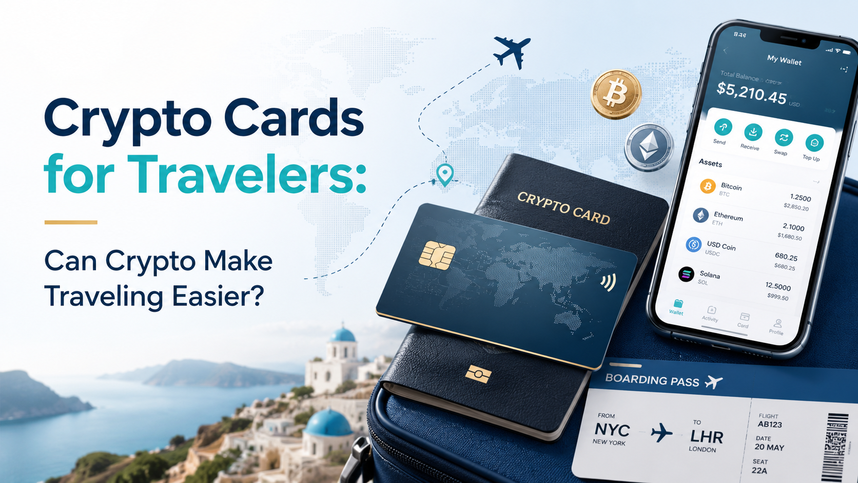 Crypto Cards for Travelers: Can Crypto Make Traveling Easier?