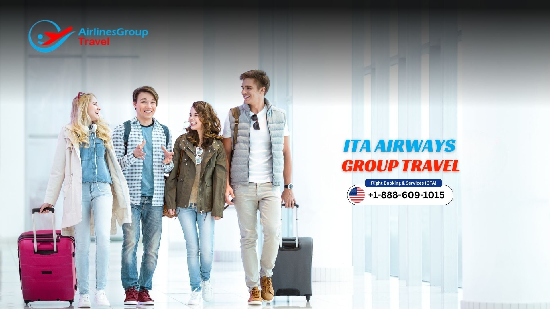 How Can I Book a Group Flight Ticket with ITA Airways?