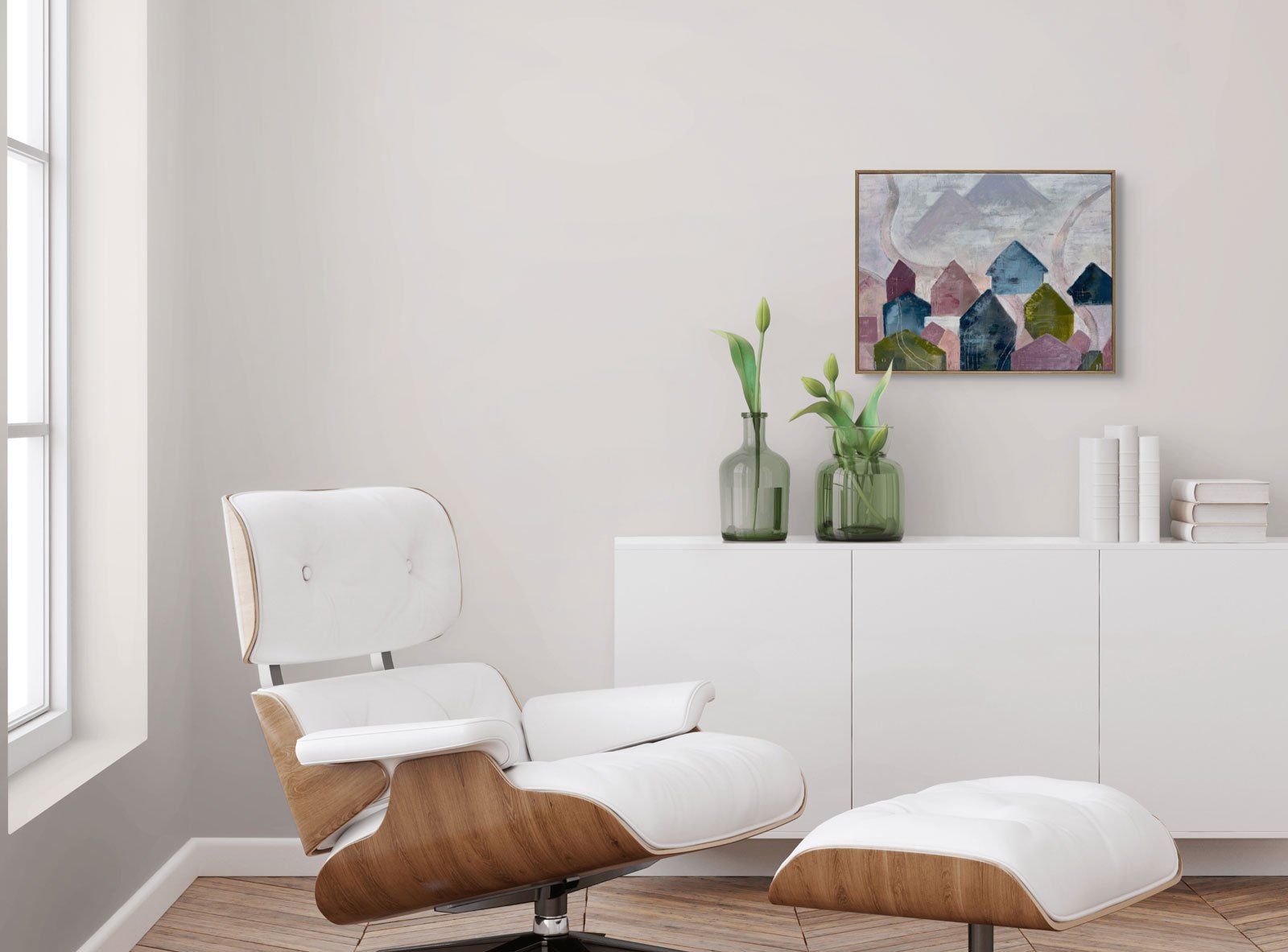 Målningen Where Peace Finds Me