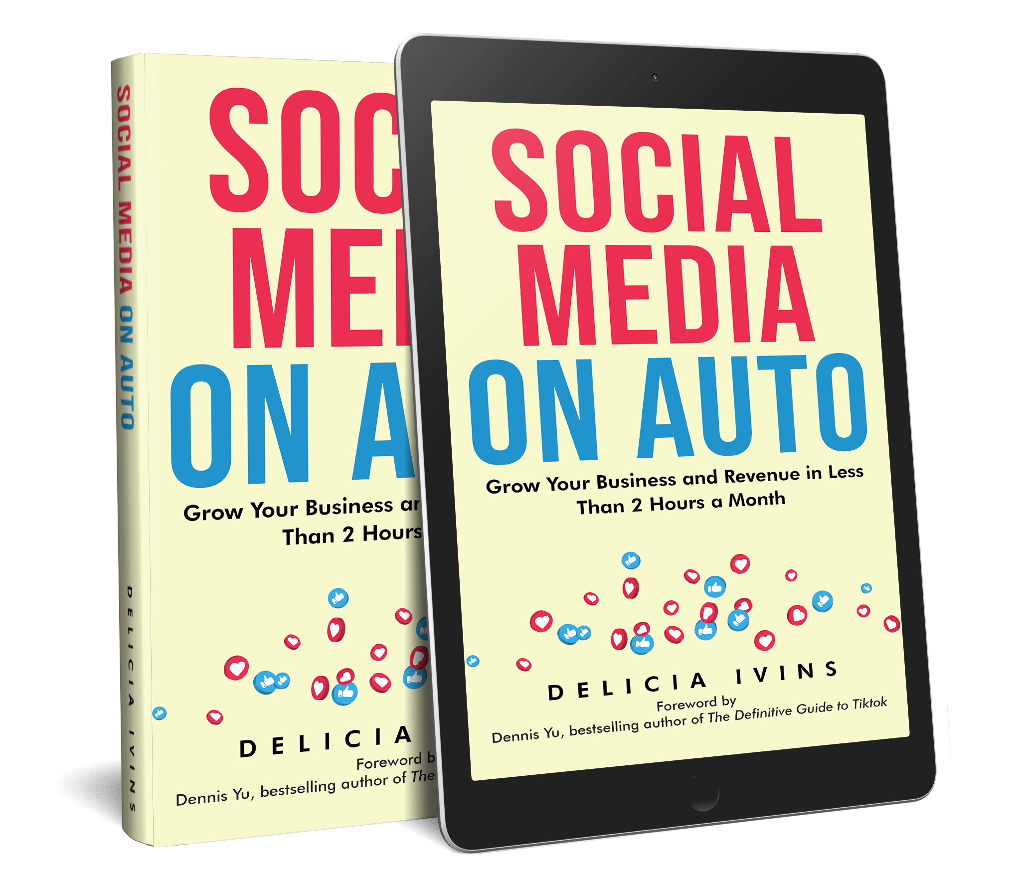 graphic image e-reader social media on auto