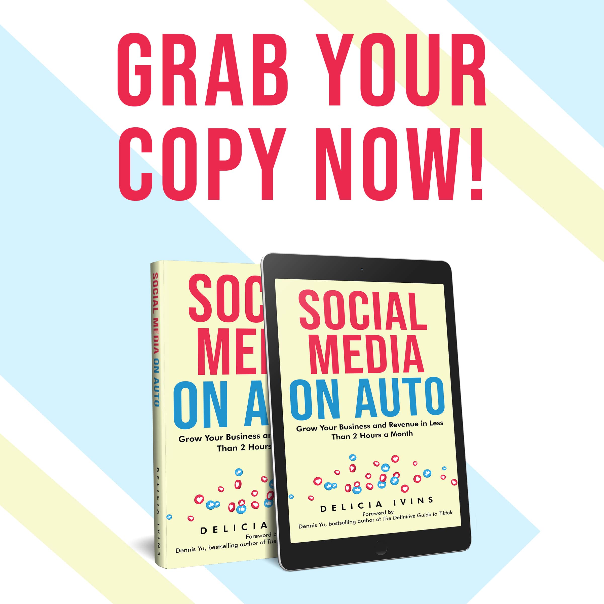 social media on auto book cover small business guide