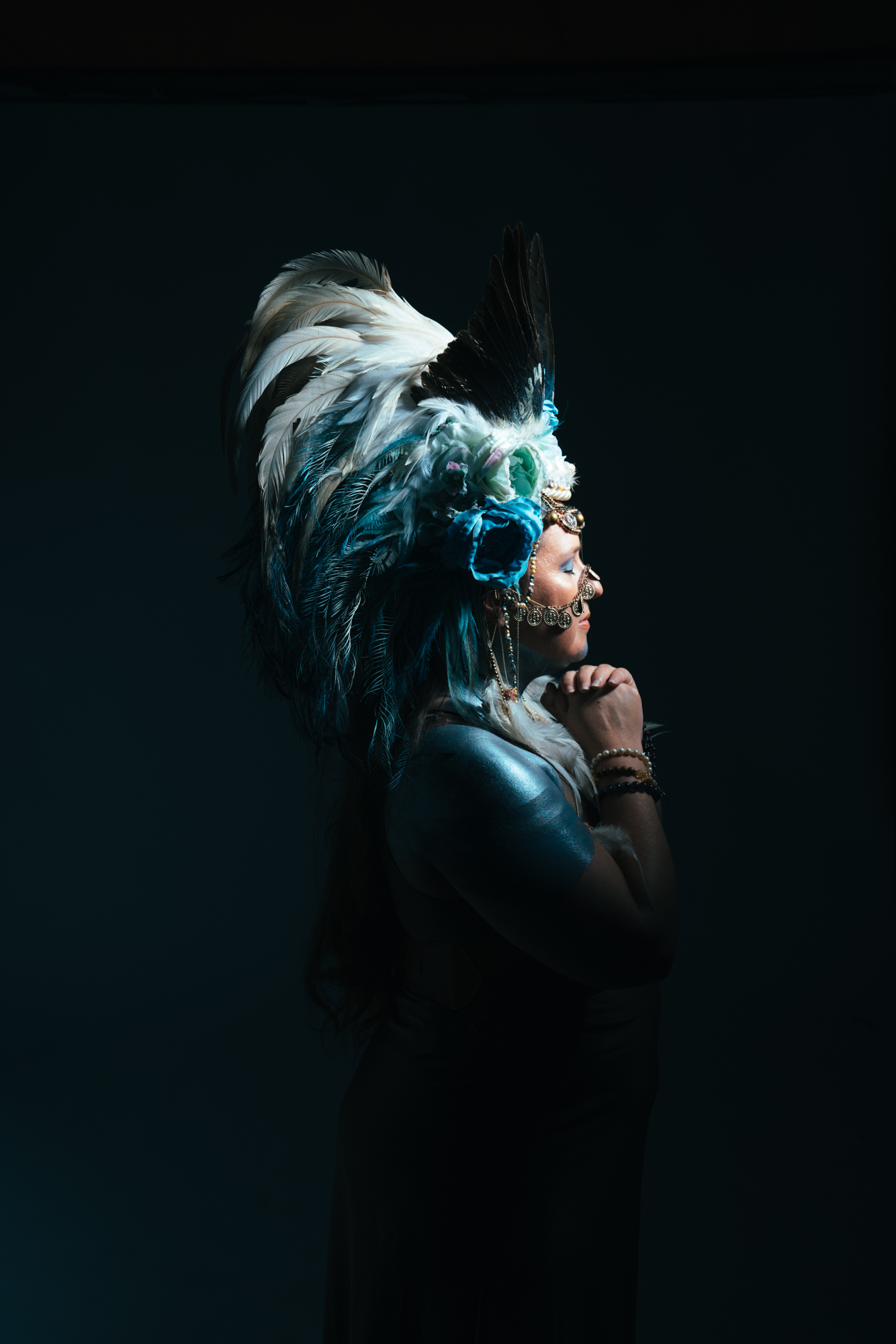 A woman embodying one of the Sacred 13 archetypes