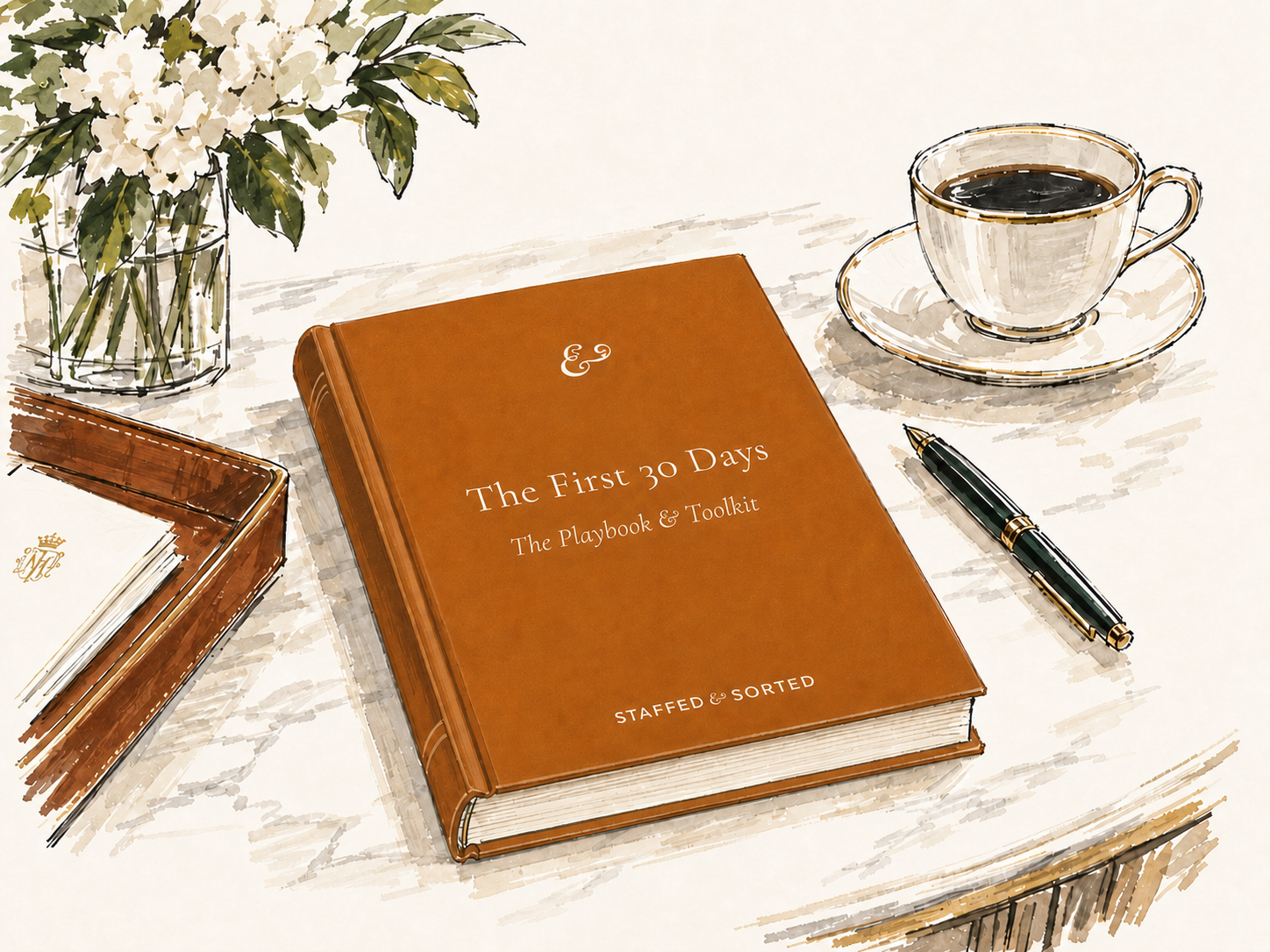 The First 30 Days Playbook & Toolkit by Staffed & Sorted