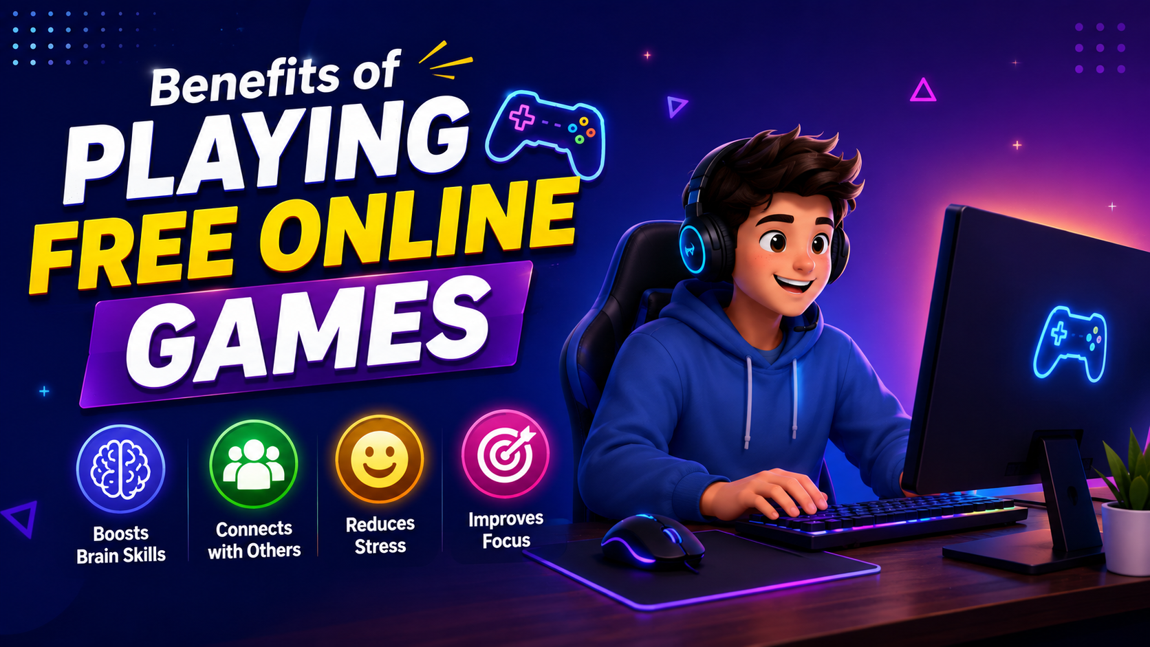 Benefits of Playing Free Online Games