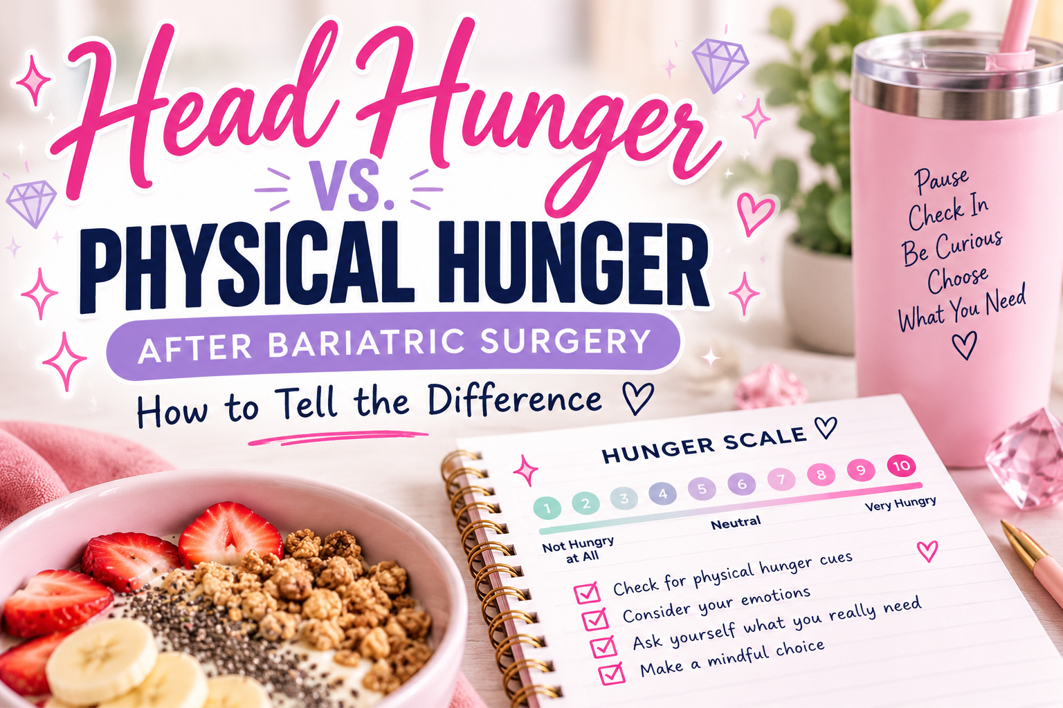 Head Hunger vs. Physical Hunger After Bariatric Surgery: How to Tell the Difference