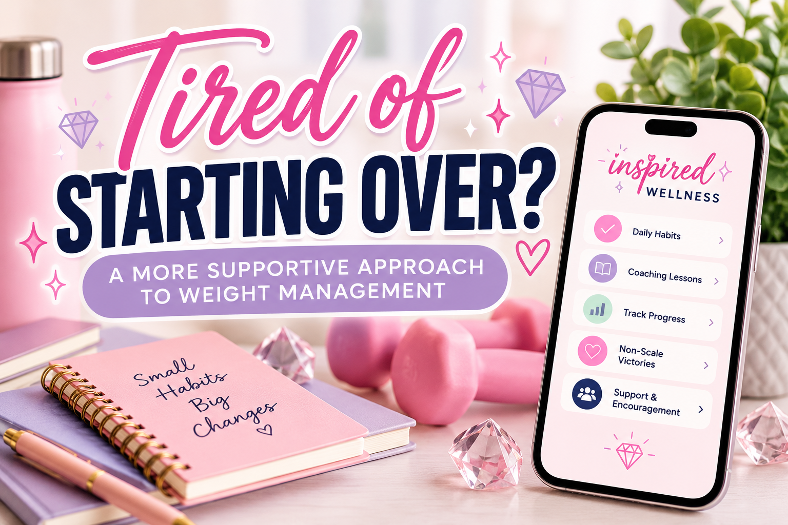 Tired of Starting Over? A More Supportive Approach to Weight Management