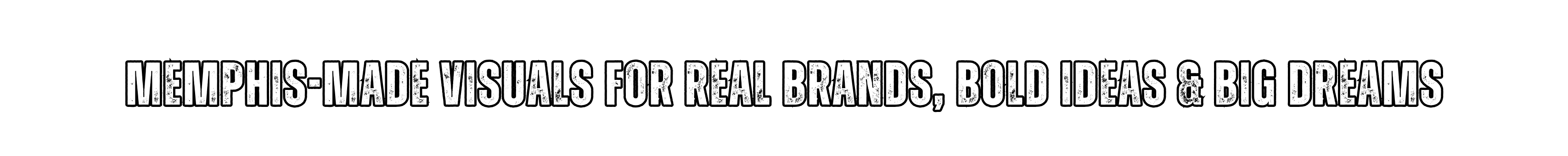 Memphis-made visuals for real brands, bold ideas, and big dreams.