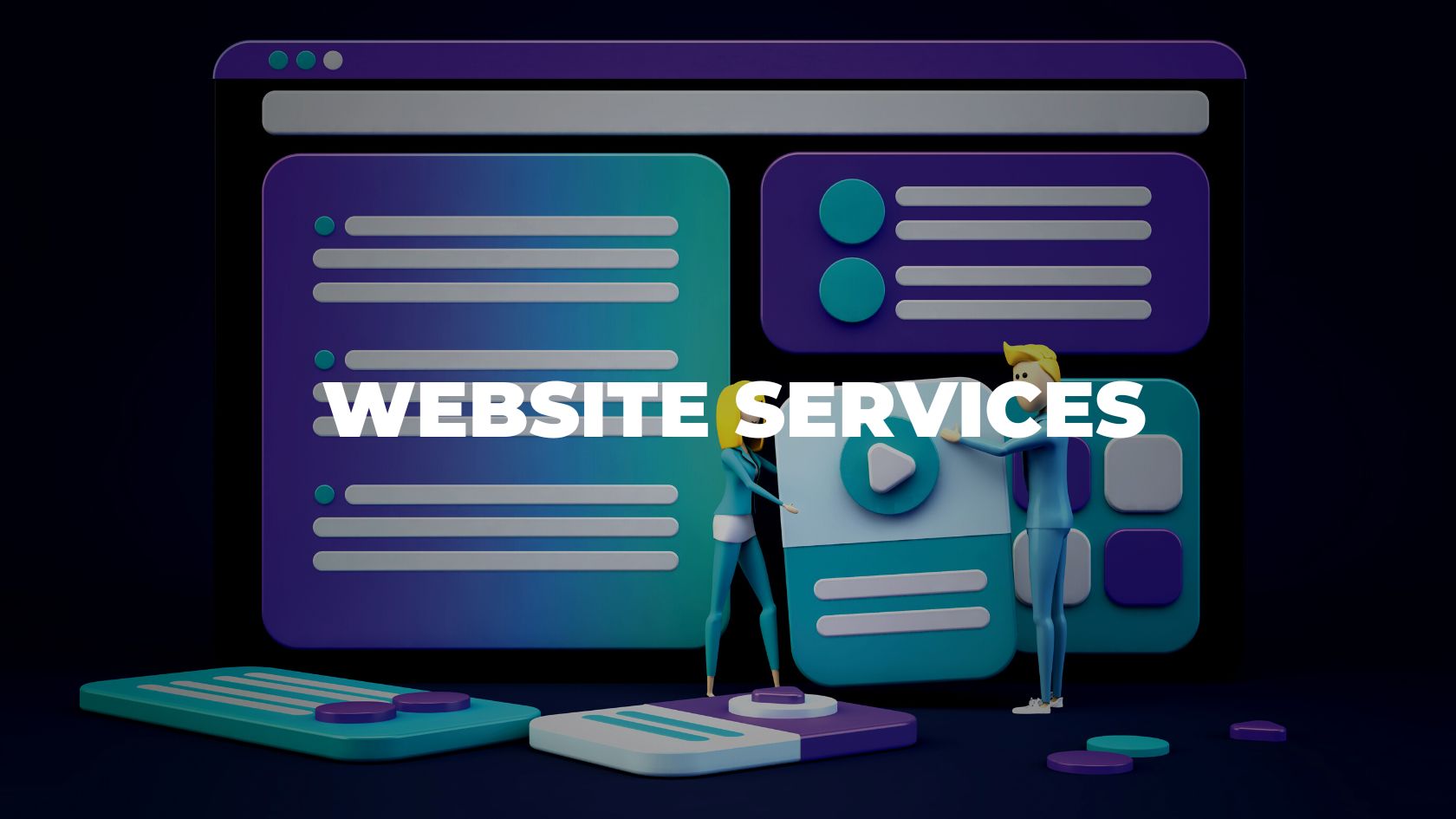 The Helping Biz - Website Services Graphic