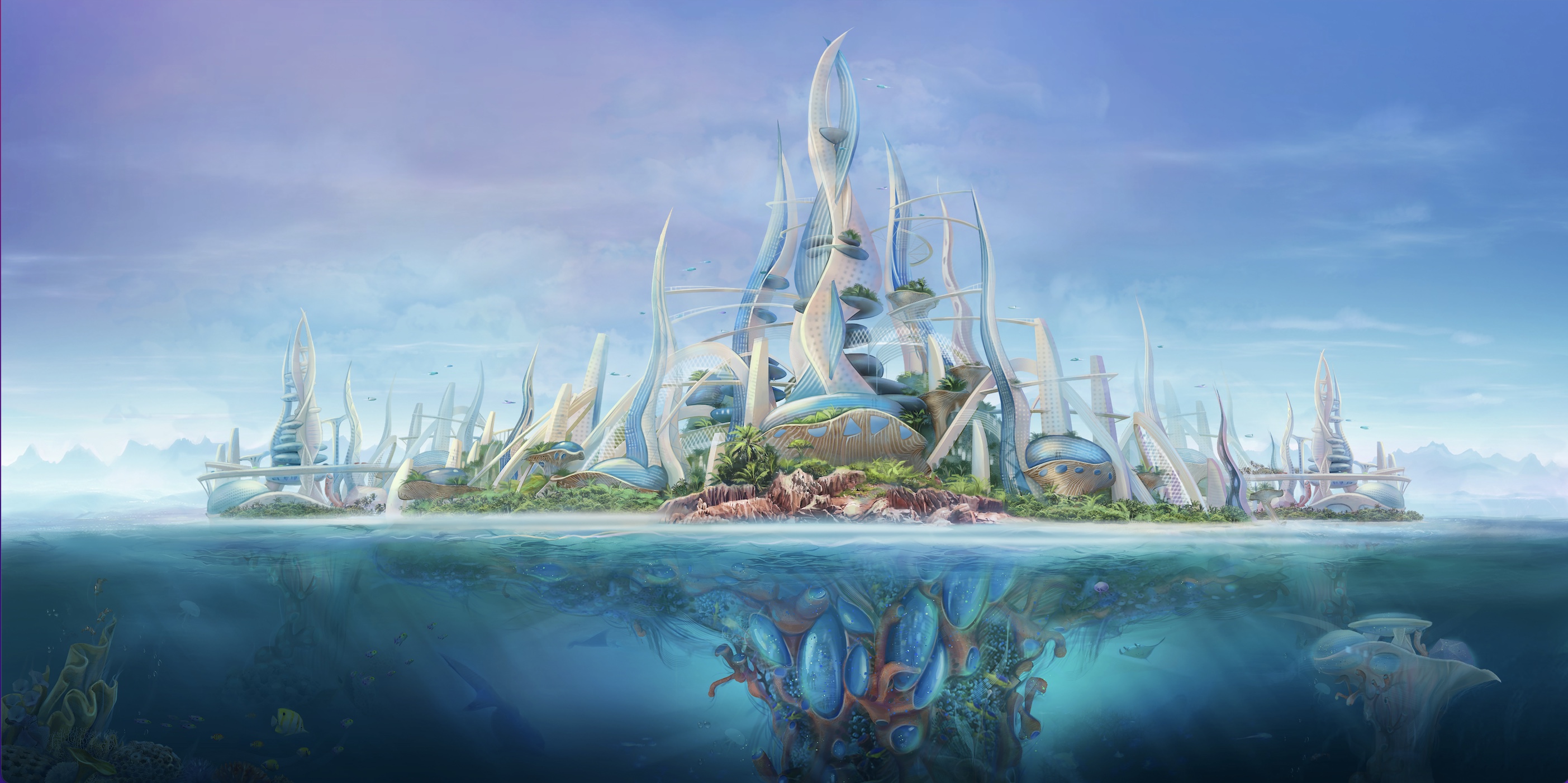 Coral island - Earth 2050