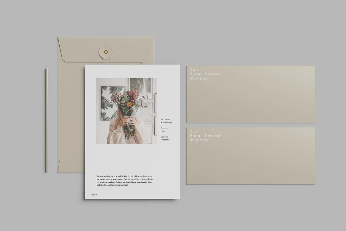 Scene Creator Mockup