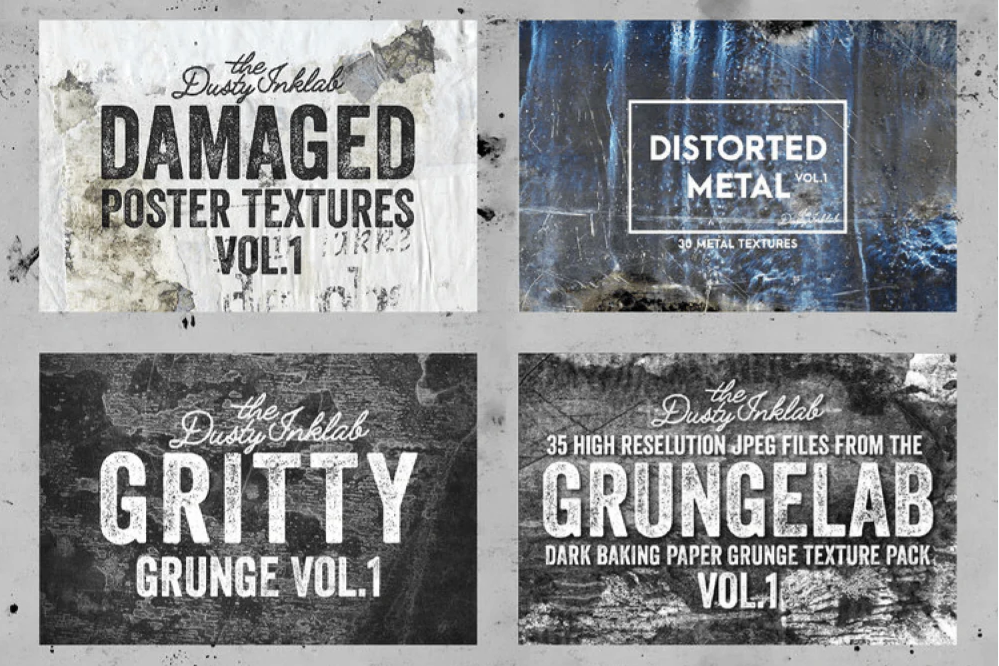 The Dusty Inklab Free Grunge Sample Pack