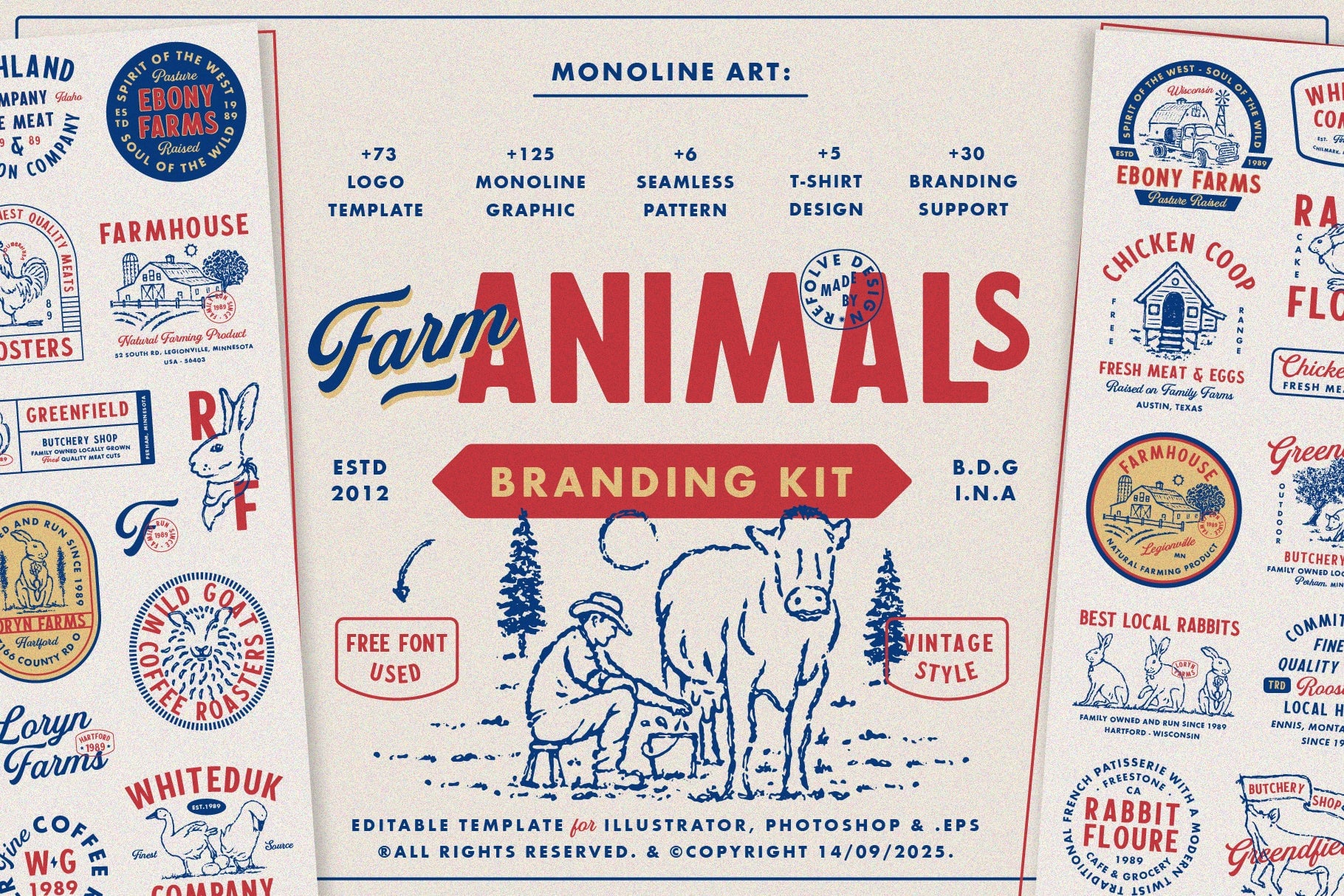 Farm Animals Branding