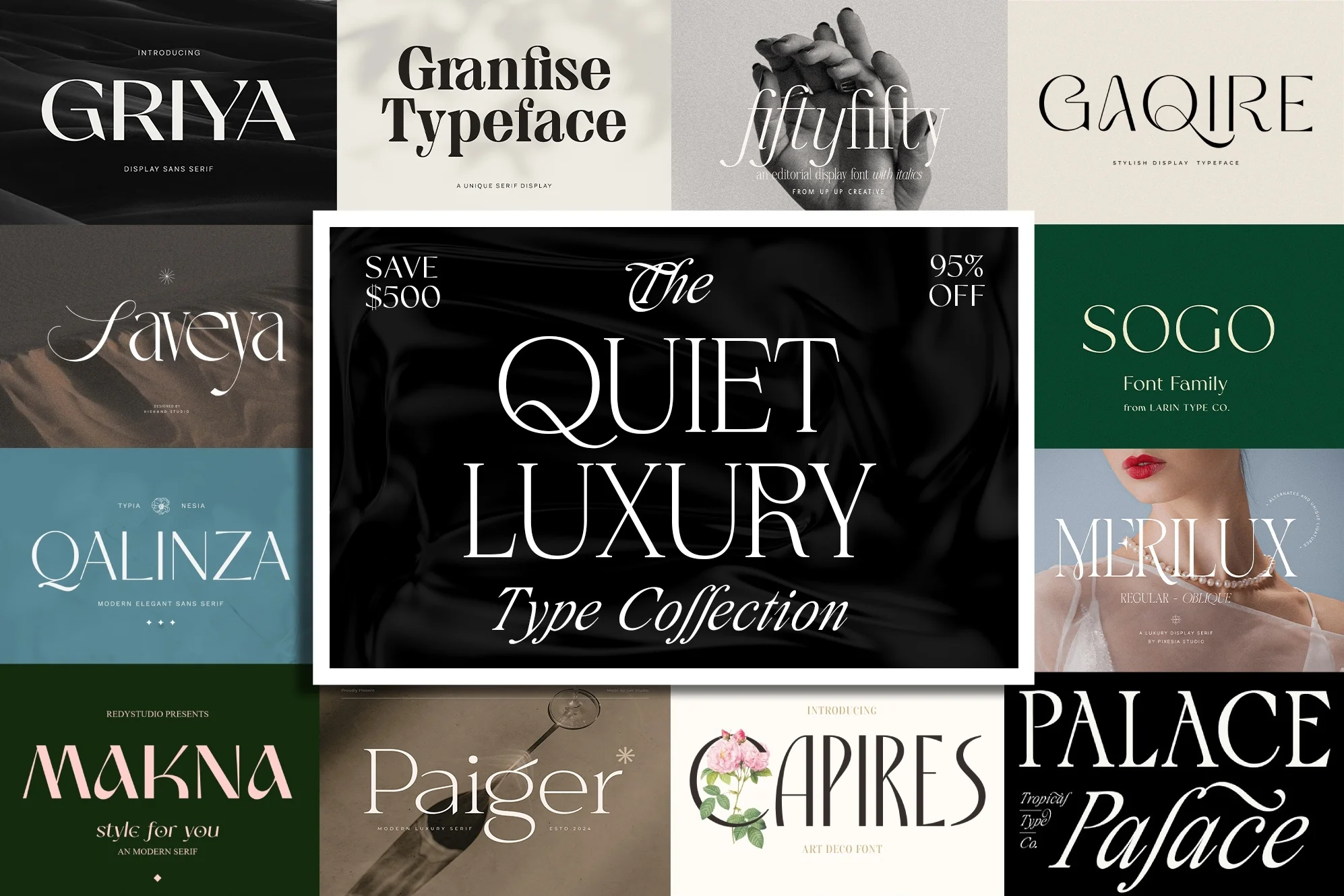 The Quiet Luxury Type Collection