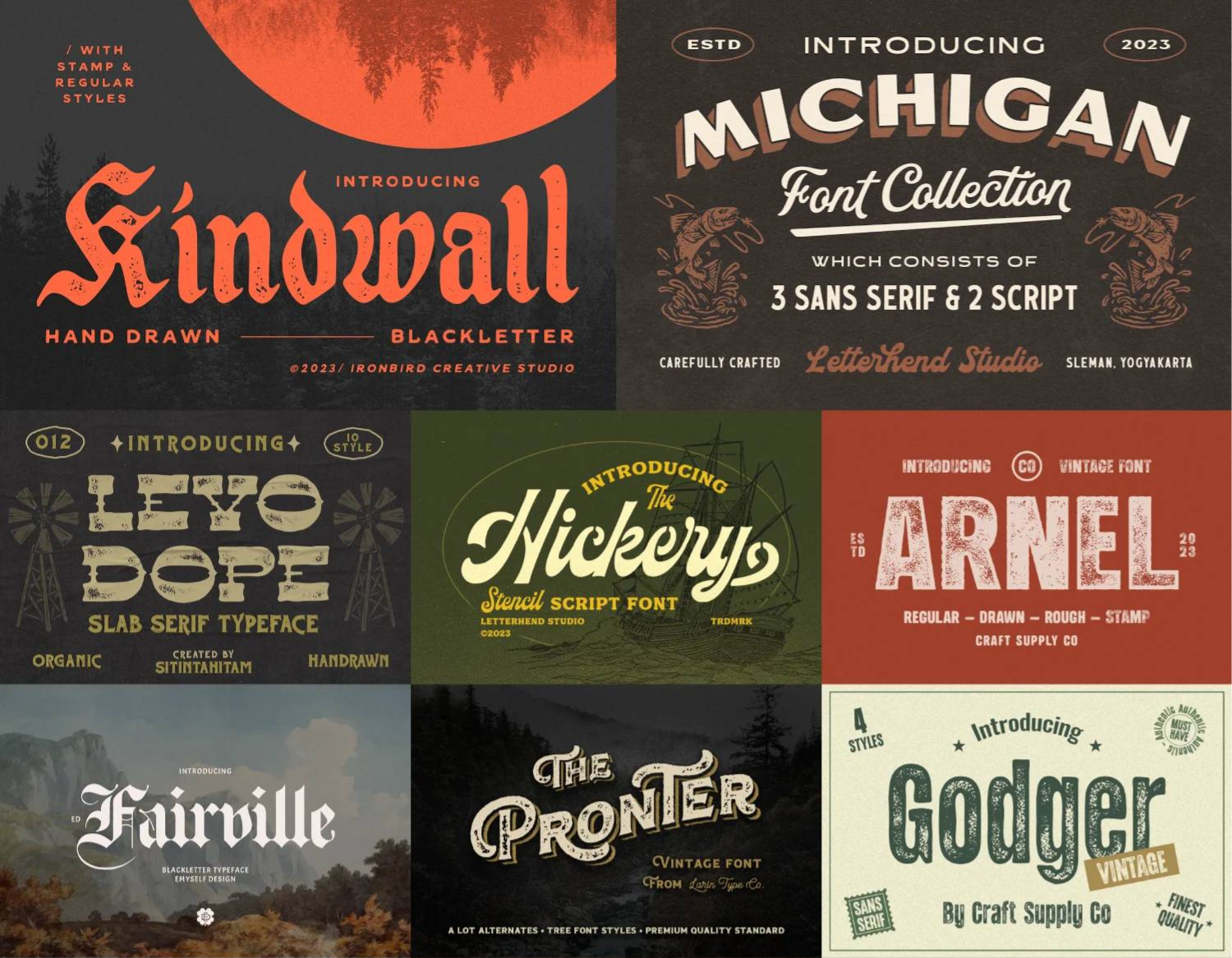 The Vintage Type Collection