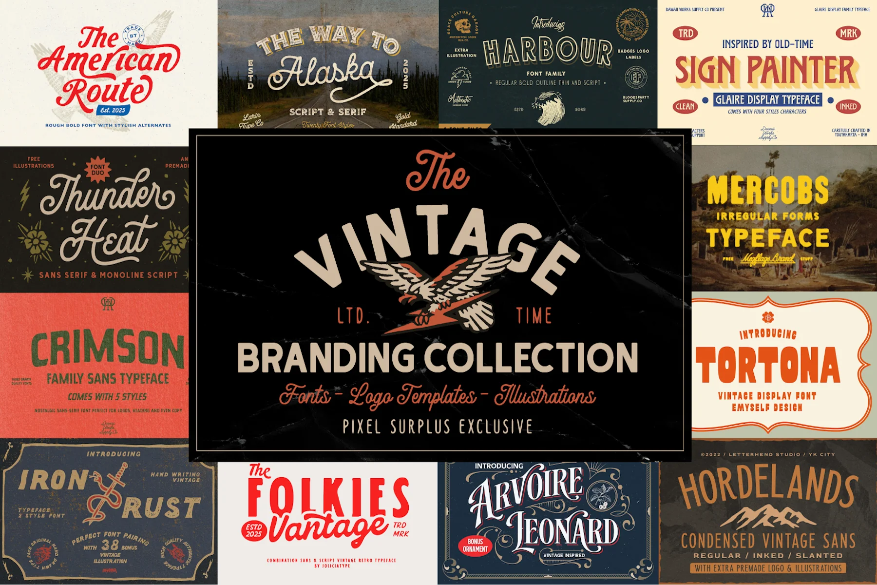 The Vintage Branding Collection