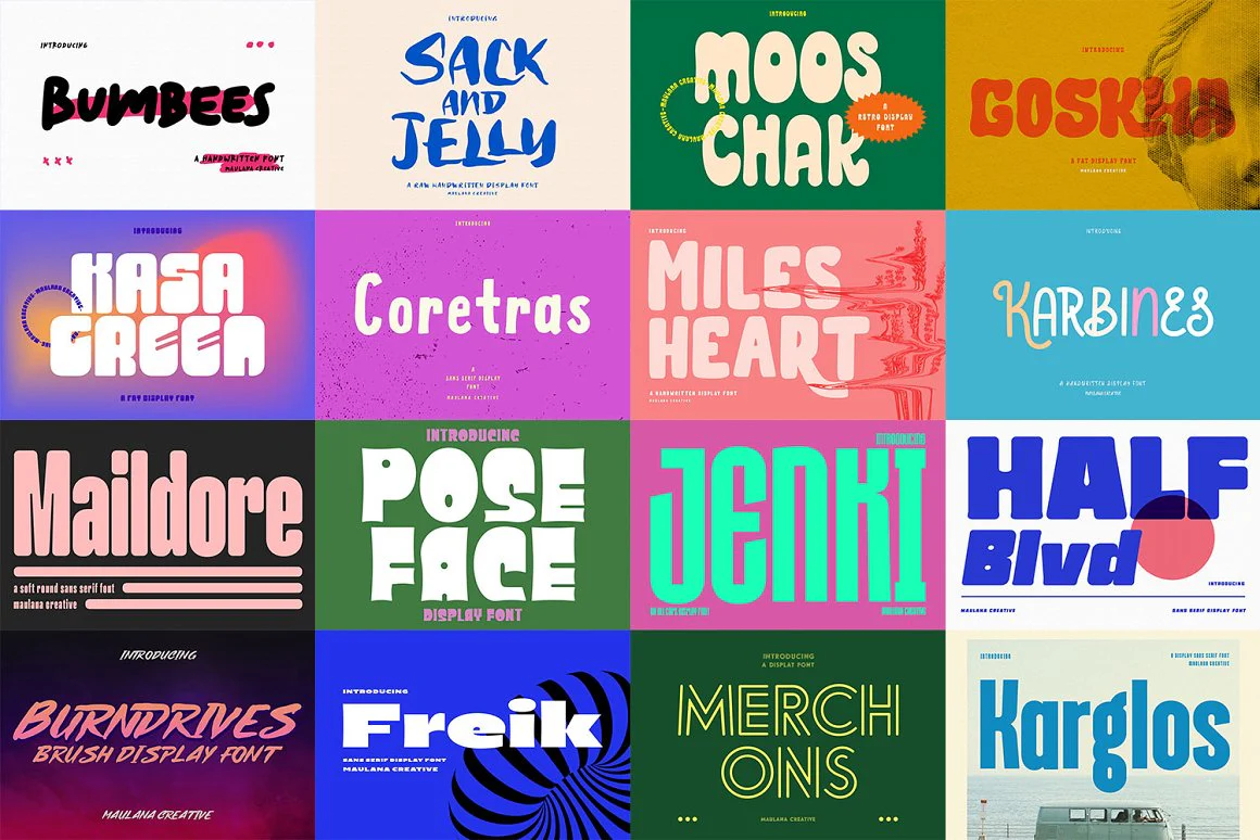 The Farmers Market Font Bundle