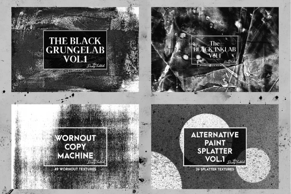 The Dusty Inklab Free Grunge Sample Pack