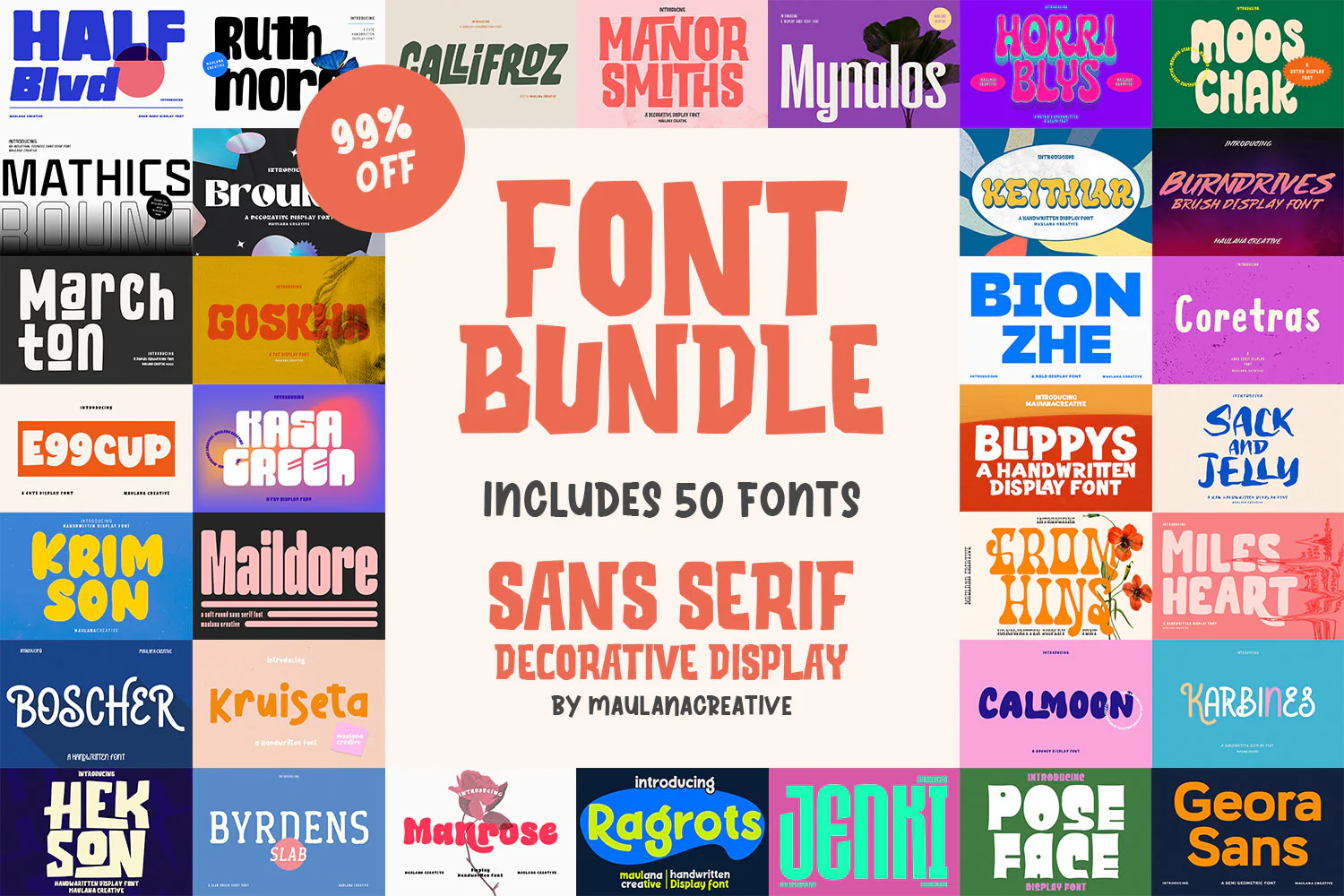 The Farmers Market Font Bundle