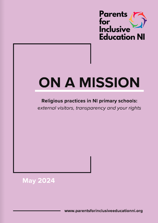 Read our Report On religious Practices in NI Schools