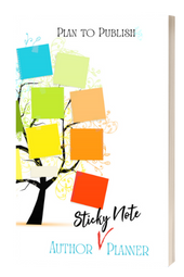 Author Sticky Note Planner: 12 Months