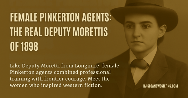 Frontier Law Women: Think Deputy Moretti in 1898 Arizona