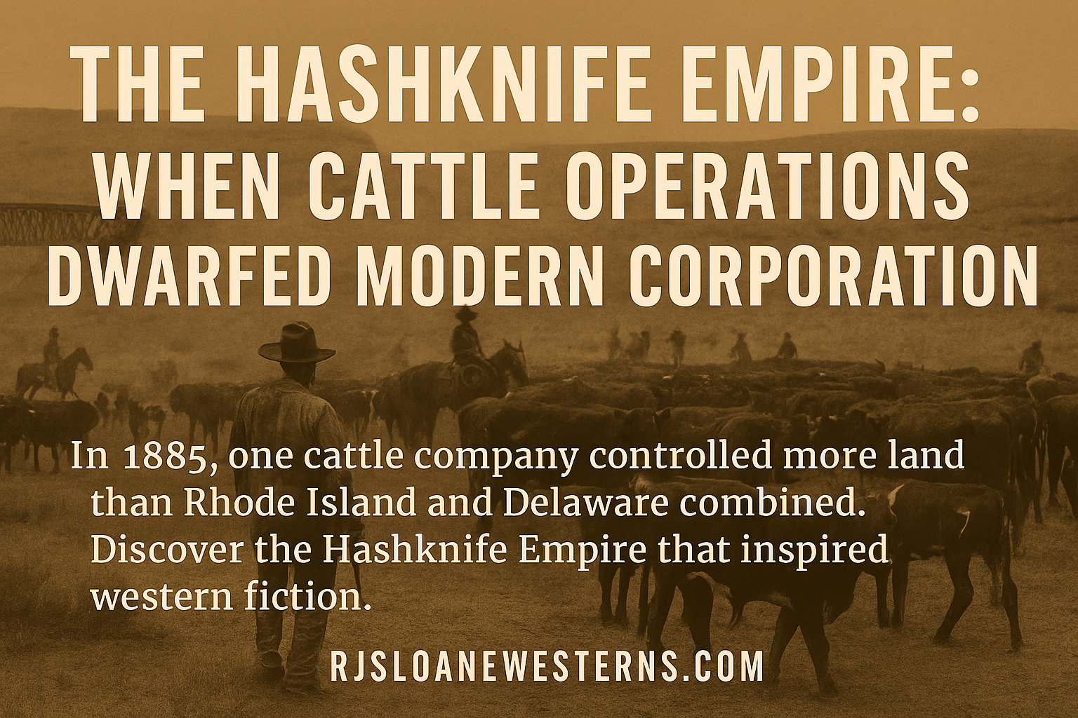 The Hashknife Empire: When Cattle Operations Dwarfed Modern Corporations