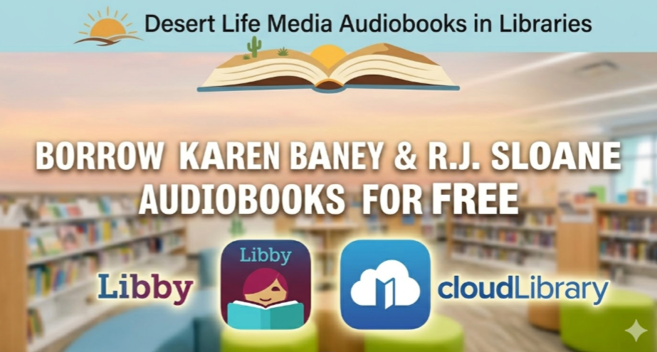 How to Borrow Karen Baney and R.J. Sloane Audiobooks From Your Library
