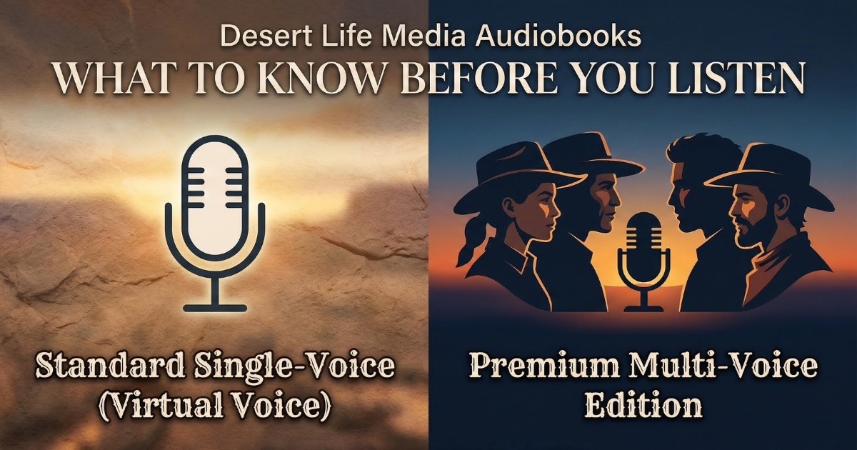 Desert Life Media Audiobooks: What to Know Before You Press Play