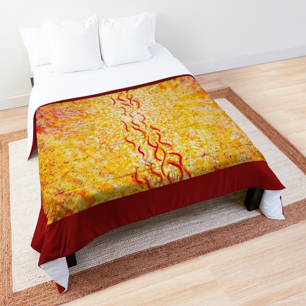 Comforter with print of the painting 
