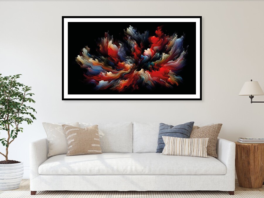 Print of the digital work 