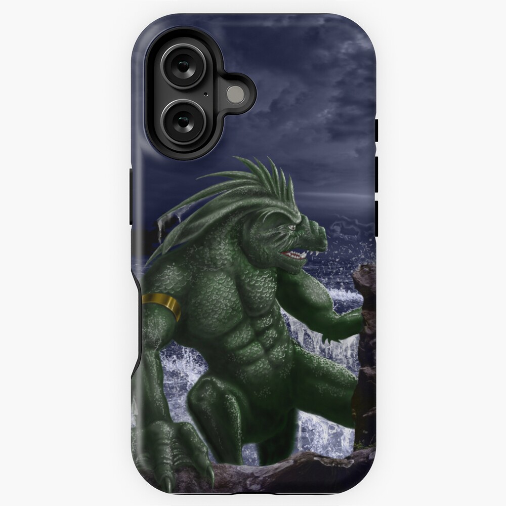 Print on an iphone cover of the digital painting 