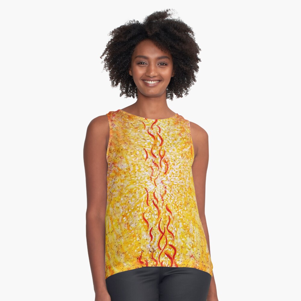 Womens top with print of the painting 