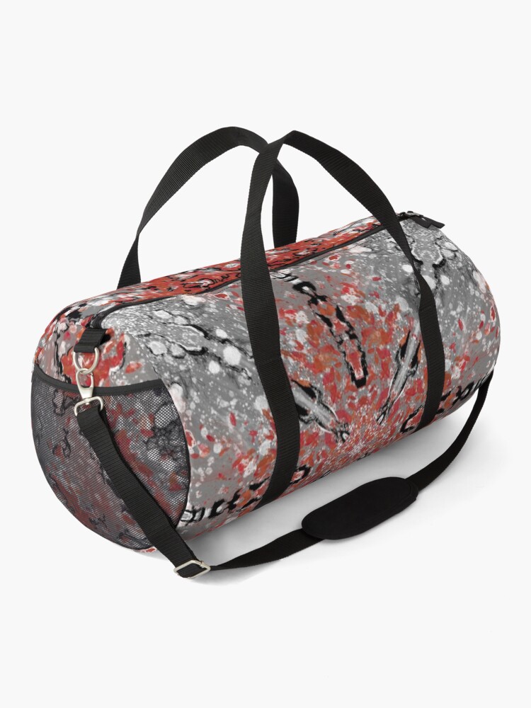 Sport bag with print of the digital work 