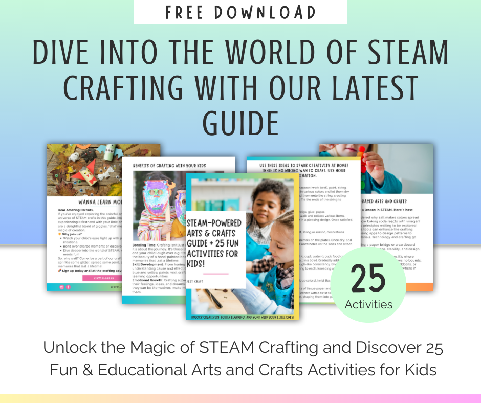 STEAM-Powered Arts & Crafts: 25 Fun Activities for Kids