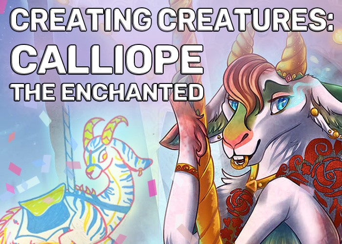 Calliope the Enchanted: Artwork Composition