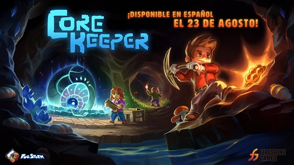 Core Keeper se ha actualizado hoy con textos en español