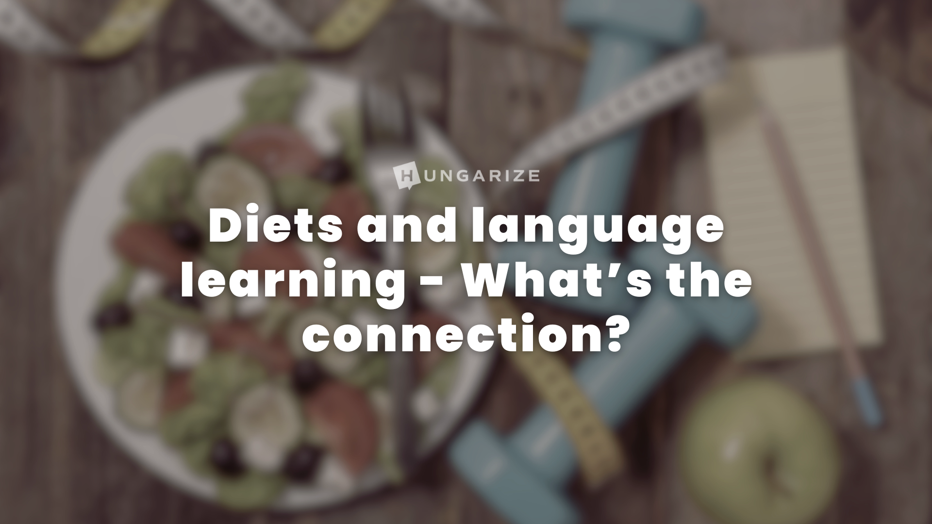 Diets and language learning - what's the connection?