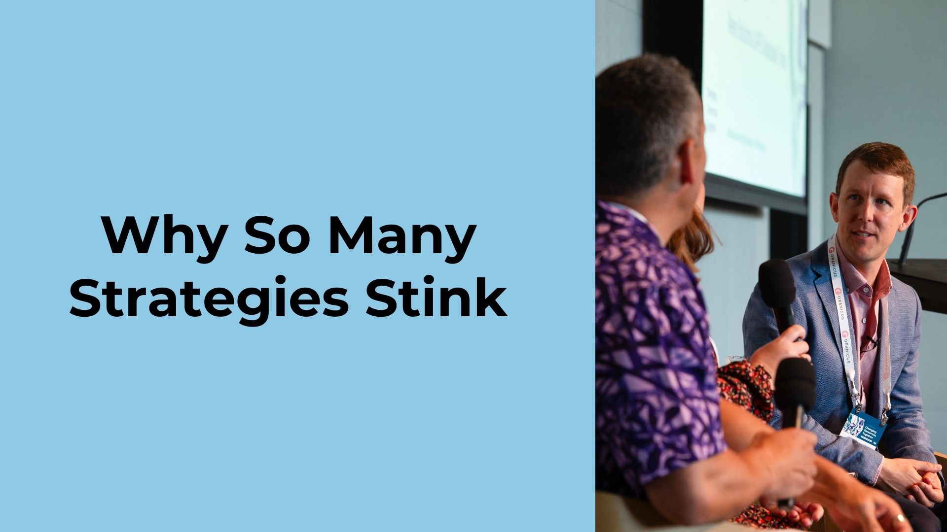 Why So Many Strategies Stink