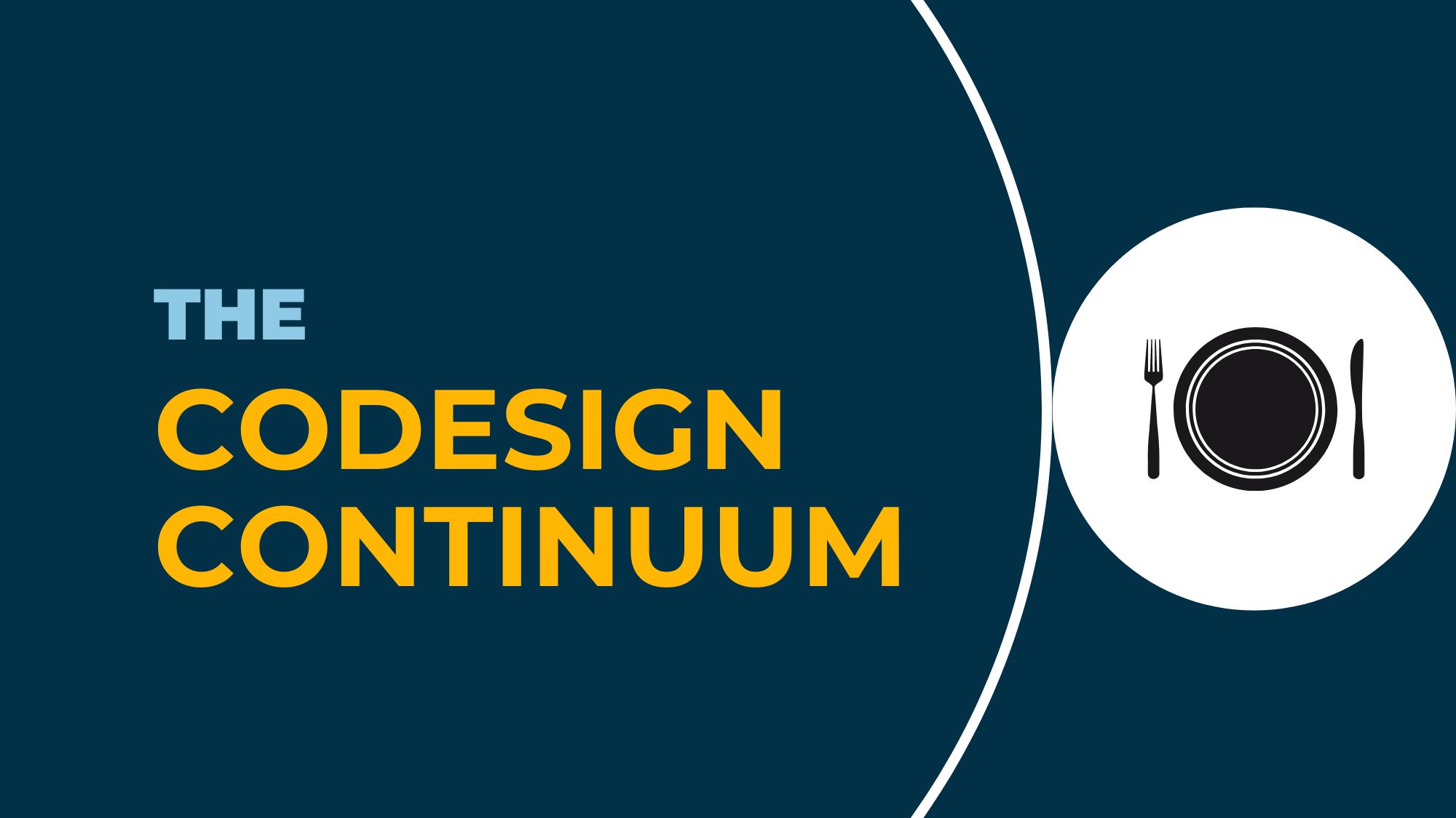 The Codesign Continuum - What if the main barrier to good codesign is your organisation?