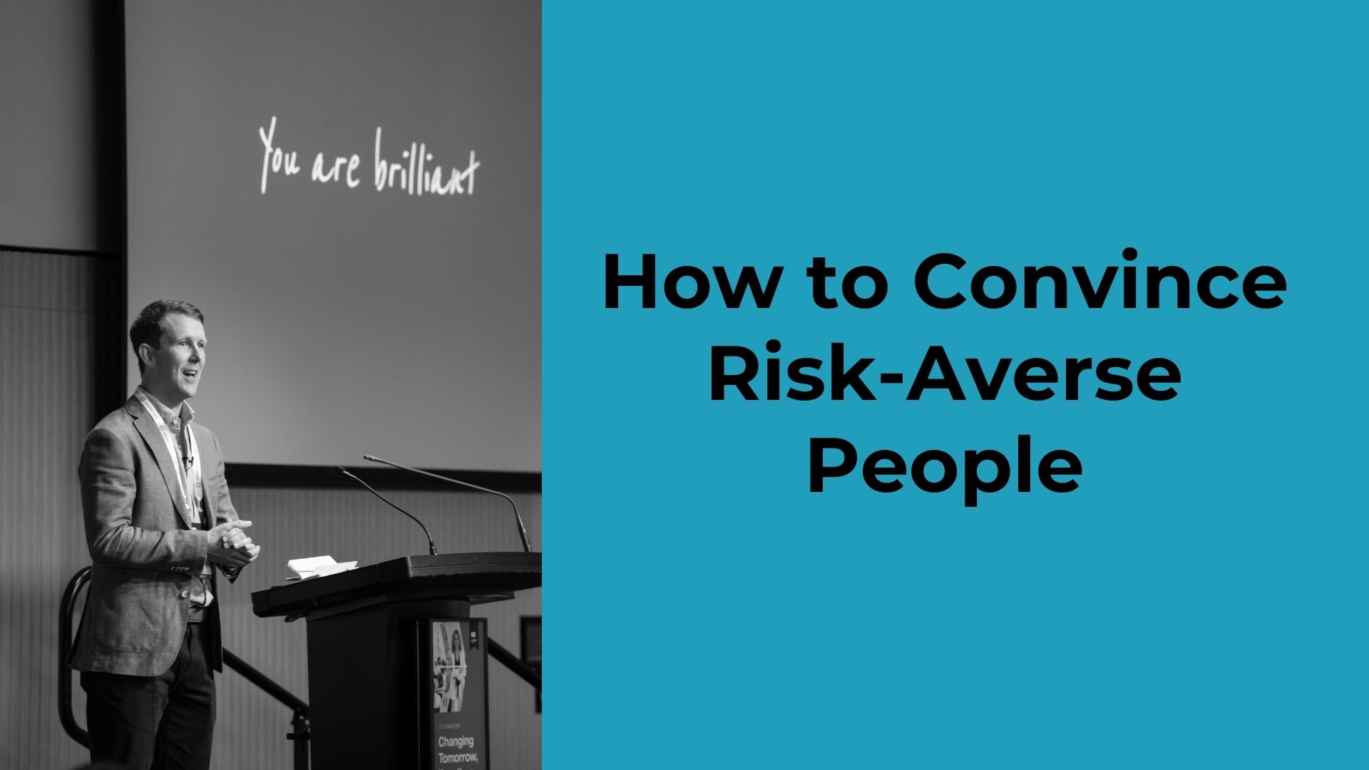 How to convince risk-averse people