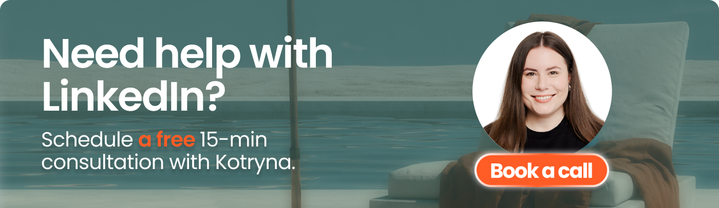 Need help with LinkedIn? Book a call