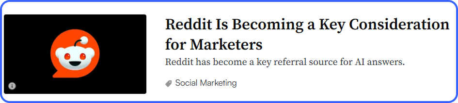 Reddit AI Overviews