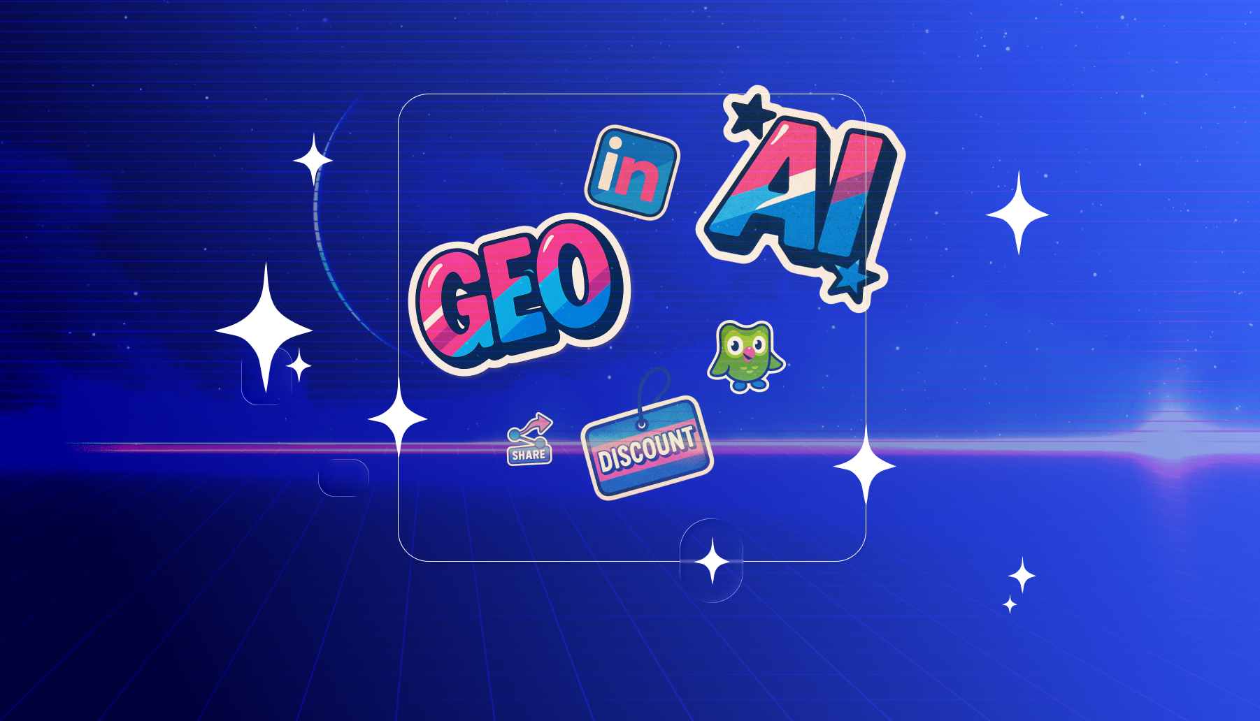 GEO, LinkedIn, AI, Duolingo