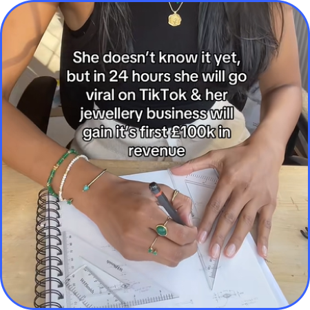 He or she does not know it yet trend